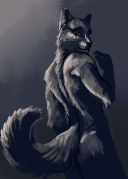 anthro solo greennie domestic_cat felid feline felis mammal 2022 absurd_res digital_media_(artwork) digital_painting_(artwork) hi_res painting_(artwork)