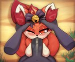 anthro anthro_on_anthro anthro_penetrated anthro_penetrating anthro_penetrating_anthro balls bell big_breasts big_butt big_penis bodily_fluids breasts butt fellatio female female_penetrated first_person_view fur genitals grey_balls grey_penis hair half-closed_eyes head_grab huge_butt huge_penis huge_thighs kneeling looking_at_viewer looking_up male male/female male_penetrating male_penetrating_female male_pov narrowed_eyes oral orange_body orange_fur penetrating_pov penetration penile penis pupils red_body red_eyes red_fur red_hair red_pupils saliva sex thick_thighs white_body white_fur miso_souperstar gunfire_reborn li_(gunfire_reborn) ambiguous_species canid canine fox mammal 2025 absurd_res hi_res
