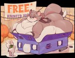 after_vore anthro belly big_belly butt female group holidays huge_belly overweight text vore ridiculouscake halloween ambrosia_(ridiculouscake) louise_thrushwood domestic_cat felid feline felis mammal mouse murid murine rodent 2020 absurd_res alpha_channel hi_res