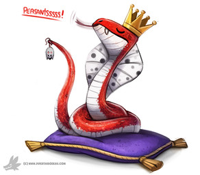 ambiguous_gender corpse crown death dialogue eyes_closed fangs fur grey_body grey_fur headgear humor pillow pun red_body red_scales scales simple_background solo tassels teeth text tongue tongue_out visual_pun white_background white_body white_scales x_eyes piper_thibodeau cobra mammal mouse murid murine reptile rodent scalie snake 2015 digital_media_(artwork) digital_painting_(artwork) english_text painting_(artwork)