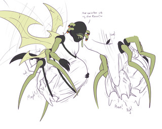 abdominal_bulge anthro aroused balls belly belly_humping belly_rub big_balls big_bulge big_penis big_tail bodily_fluids bodysuit bulge clothed clothing detailed_bulge drooling dry_humping duo endosoma erect_prey erection face_imprint feral genitals grinding grinding_on_face hand_on_belly head_imprint huge_balls huge_bulge huge_penis humping imprint male male/male male_pred muffled oral_vore penis predator/prey prey_imprint prey_outline revealing_outfit safe_vore saliva same_size_vore seductive skimpy skinsuit skintight_suit slime smelly soft_vore spread_legs spreading squirming stretchy_belly struggling struggling_prey tail tenting text thrust_lines thrusting tight_belly tight_bulges tight_clothing vore willing_prey conditional_dnp samagthrav2 ben_10 cartoon_network mythology nintendo pokemon rasca_zobeon_(rasca_zobeon) stinkfly alien arthropod dragon insect lepidopterran_(ben_10) mythological_creature mythological_scalie scalie 5:4 absurd_res english_text hi_res