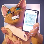 5_fingers ambiguous_gender anthro blue_eyes brown_body brown_fur claws fingers fur smile solo teeth yellow_sclera kyander kissa_yander domestic_cat felid feline felis mammal 1:1 2021 digital_media_(artwork)