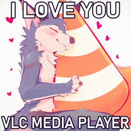 anthro blue_body blue_fur blush blush_lines claws closed_smile countershading eyes_closed fangs fur grey_body grey_fur happy heart_symbol hug hugging_object love male mouth_closed multicolored_body multicolored_fur simple_background smile solo teeth text traffic_cone tuft white_background white_body white_fur white_text lazylynxboy vlc felid feline lynx mammal 2025 artist_name meme