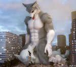 anthro city_destruction debris destruction dominant duo face_fucking fellatio genitals humanoid_genitalia humanoid_penis irrumatio licking looking_pleasured macro male male/male muscular muscular_anthro muscular_male on_top oral penile penis rampage sex sitting_on_another size_difference smile sucking text tongue tongue_out bigkami mythology canid canine canis mammal mythological_canine mythological_creature werecanid werecanine werecreature werewolf wolf 2024 3d_(artwork) blender_(artwork) digital_media_(artwork) english_text hi_res