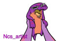 anthro carrying_another clothed clothing countershading duo eyebrows eyelashes fangs female feral frown humor narrowed_eyes open_frown open_mouth open_smile simple_background size_difference smile snake_hood square_crossover teeth tongue toony white_background ncs jerma985 keeshee cobra lamarian reptile scalie snake 16:9 2022 2d_animation animated meme short_playtime sound webm widescreen