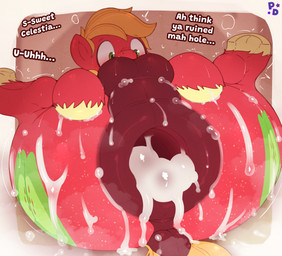 after_anal after_orgasm after_sex anus backsack balls big_anus big_butt blonde_hair blonde_mane bodily_fluids butt cum cum_drip cum_in_ass cum_inside cum_on_butt cum_on_perineum dialogue dripping feral fetlocks freckles fur gaping gaping_anus genital_fluids genitals green_eyes hair hand_on_butt hooves hyper_gape legs_up looking_down lying male mane on_back perineum puffy_anus red_body red_fur solo steam sweat tail text underhoof yellow_tail pony_dreaming friendship_is_magic hasbro my_little_pony big_macintosh_(mlp) earth_pony equid equine horse mammal pony absurd_res english_text hi_res