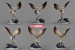 anthro beak claws female melee_weapon narrowed_eyes shield solo sword text weapon wings bambookat mythology avian gryphon monster mythological_avian mythological_basilisk mythological_creature mythological_scalie scalie 3:2 3d_(artwork) absurd_res digital_media_(artwork) hi_res url
