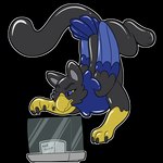 beak black_body blue_eyes feathered_wings feathers inflatable solo telegram_sticker wings symrea mythology animate_inanimate avian gryphon living_inflatable mythological_avian mythological_creature 1:1 alpha_channel