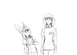 anthro clothing duo eyewear female gloves goggles handwear lanyard nervous standing hladilnik buffy_(hladilnik) valerie_(hladilnik) bat leaf-nosed_bat mammal microbat vampire_bat yangochiropteran 2024 black_and_white hi_res monochrome sketch