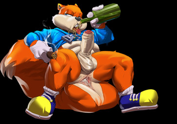 after_sex alcohol anthro anus balls beverage black_background blue_eyes bodily_fluids bottomless bottomless_anthro bottomless_male buckteeth cigar clothed clothing cum cum_in_ass cum_inside drinking erection fingers footwear foreskin fur genital_fluids genitals gloves handwear holding_object humanoid_genitalia humanoid_penis jacket male nipple_outline open_mouth orange_body orange_fur penile penis shoes simple_background sitting sitting_on_tail socks solo tail teeth tongue topwear zipper concosive conker's_bad_fur_day rareware conker mammal rodent sciurid tree_squirrel 2026 absurd_res digital_drawing_(artwork) digital_media_(artwork) hi_res