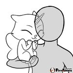 anthro cat_paws cuddling curled_fingers curled_up duo ears_down faceless_character faceless_human faceless_male female heart_nose heart_symbol horn human_on_anthro insect_wings interspecies lepidopteran_wings male male/female pivoted_ears rubbing_head tail tail_motion tailwag unicorn_horn wings tasoganedude firealpaca_(copyright) rainbow_butterfly_unicorn_kitty felicity_(rainbow_butterfly_unicorn_kitty) domestic_cat felid feline felis human hybrid mammal 1:1 animated digital_media_(artwork) firealpaca_(artwork) low_res monochrome short_playtime