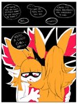 absurd_res anthro bodily_fluids border braixen clothing comic daughter_(lore) delphox delphox_wizard_(ponporio) dialogue duo english_text female generation_6_pokemon hair hat headgear headwear hi_res hug long_hair mother_(lore) mother_and_child_(lore) mother_and_daughter_(lore) nintendo parent_(lore) parent_and_child_(lore) parent_and_daughter_(lore) pokemon pokemon_(species) ponporio_(artist) red_eyes tears text white_border witch_hat