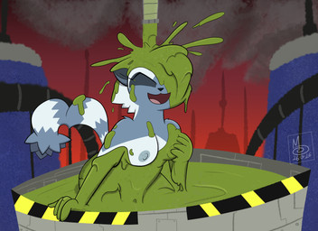 anthro areola breasts chemical_plant eyes_closed female female_anthro fondling fur gunge hand_on_breast holding_breast messy nipples nude nude_anthro nude_female open_mouth red_sky self_fondle sky slim slime smile solo tail wam white_body sebaku idw_publishing sega sonic_the_hedgehog_(comics) sonic_the_hedgehog_(idw) sonic_the_hedgehog_(series) sonic_the_hedgehog_2 tangle_the_lemur lemur mammal primate ring-tailed_lemur strepsirrhine absurd_res digital_media_(artwork) hi_res huge_filesize