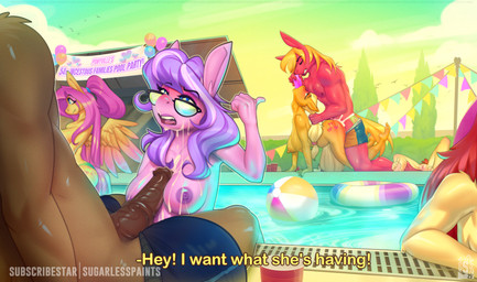 abdominal_bulge aged_up all_fours ambiguous_penetration animal_genitalia animal_penis anthro anthrofied areola big_breasts blush bodily_fluids breasts butt cum cum_inside cum_on_breasts cum_on_butt cum_on_face cum_on_self cutie_mark detailed_background dildo dildo_fellatio dildo_in_mouth dildo_insertion equine_genitalia equine_penis eyes_closed eyewear faceless_character faceless_male female fingers genital_fluids genitals group hair hair_pulled_back heart_eyes heart_symbol huge_breasts male male/female nipples open_mouth oral oral_penetration orgasm orgasm_face outside penetration penis pulling_hair requesting requesting_position_change sex_toy sex_toy_fellatio sex_toy_in_mouth sex_toy_insertion swimming_pool tail text touching_hair water wings sugarlesspaints friendship_is_magic hasbro my_little_pony mythology applejack_(mlp) big_macintosh_(mlp) diamond_tiara_(mlp) fluttershy_(mlp) equid equine mammal mythological_creature mythological_equine pegasus 2025 artist_name digital_media_(artwork) english_text hi_res brother_(lore) brother_and_sister_(lore) daughter_(lore) father_(lore) father_and_child_(lore) father_and_daughter_(lore) incest_(lore) parent_(lore) parent_and_child_(lore) parent_and_daughter_(lore) sibling_(lore) sister_(lore)