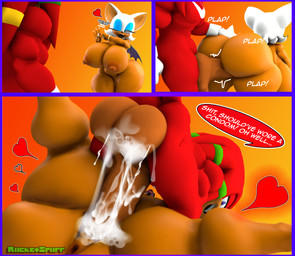ambiguous_penetration anthro anus balls big_balls big_breasts big_butt big_penis bodily_fluids breasts butt claws cum cum_in_vagina cum_inside doggystyle duo ejaculation excessive_cum excessive_genital_fluids fangs female from_behind_position from_front_position genital_fluids genitals gesture heart_symbol huge_balls huge_breasts huge_butt huge_penis lips looking_pleasured male male/female mating_press membrane_(anatomy) membranous_wings muscular muscular_male nipples nude one_eye_closed onomatopoeia penetration penis plap plap_(sound) ring_(jewelry) sex sex_gesture sound_effects speech_bubble suggestive suggestive_gesture teeth text thick_lips thick_thighs throbbing throbbing_penis tongue tongue_out vaginal vaginal_penetration wings wink rocketspuff instant_loss_2koma sega sonic_the_hedgehog_(series) knuckles_the_echidna rouge_the_bat bat echidna mammal monotreme 3d_(artwork) comic digital_media_(artwork) english_text hi_res