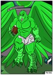 after_transformation american_football anthro ball beak bottomwear claws clothing green_body green_moon gridiron_ball holding_ball holding_object male moon muscular muscular_male onomatopoeia open_beak open_mouth shorts solo sound_effects sport spread_wings text torn_clothing white_bottomwear white_clothing white_shorts wings yellow_claws rex_equinox nfl philadelphia_eagles accipitrid accipitriform avian bird eagle 2024 absurd_res comic english_text hi_res