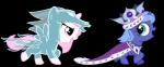 alpha_channel arvaus blue_eyes blue_fur blue_hair cape clothing costume crown cub equine female feral friendship_is_magic fur hair hat horn horse long_hair looking_back my_little_pony open_mouth pink_hair plain_background pony princess_celestia_(mlp) princess_luna_(mlp) purple_eyes royalty smile transparent_background white_fur winged_unicorn wings young
Rating: Safe
Score: 7
User: Deatron
Date: October 31, 2013