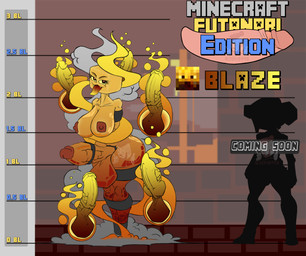 animal_genitalia animal_penis balls big_balls big_breasts big_butt big_penis breasts butt canine_genitalia canine_penis equine_genitalia equine_penis genitals gynomorph herm humanoid_genitalia humanoid_penis intersex penis solo jeki8998 microsoft minecraft mojang xbox_game_studios blaze_(minecraft) absurd_res hi_res