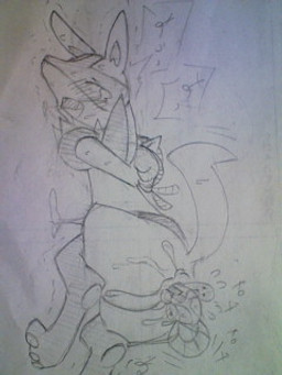 anal anthro ass_up blush bodily_fluids bound cum dominant dominant_male duo eyes_closed fur genital_fluids lying male male/male male_penetrated male_penetrating male_penetrating_male on_front penetration sex sideways solo_focus submissive submissive_male tail unknown_artist nintendo pokemon canid canine generation_4_pokemon lucario mammal pokemon_(species) 3:4 graphite_(artwork) low_res monochrome traditional_media_(artwork)