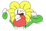 flower genitals group handjob long_tongue male oral penile penis plant sex tongue tongue_out tonguejob toony yungknight undertale undertale_(series) flowey_the_flower elemental_creature flora_fauna flower_creature hi_res