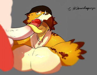 backwards_baseball_cap backwards_hat balls baseball_cap beak beak_fetish beak_play beak_sex beakjob big_muscles big_penis bodily_fluids broad_shoulders clothing cum cum_on_face duo fellatio genital_fluids genital_piercing genitals hat headgear headwear humanoid_genitalia humanoid_penis licking looking_up male male/male manly muscular muscular_male open_mouth oral pecs penile penis penis_piercing piercing sex tongue tongue_out yellow_tongue tofudumps avian bird character_request