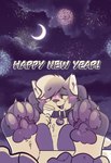 bubble drunk drunk_bubble feet fireworks foot_focus holidays pawpads paws substance_intoxication text conditional_dnp sadcat16hrz new_year douglas_cat domestic_cat felid feline felis mammal 2024 hi_res