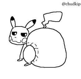 big_diaper clothed clothing diaper diaper_only feces feral huge_diaper male pooping soiled_diaper soiling soiling_diaper solo topless unclean_diaper used_diaper using_diaper wearing_diaper chudkip nintendo pokemon generation_1_pokemon pikachu pokemon_(species) animated digital_media_(artwork) low_res