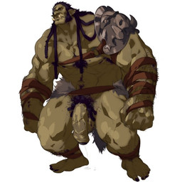anthro balls fangs genitals green_body green_skin humanoid_genitalia humanoid_penis humanoid_pointy_ears male muscular muscular_humanoid muscular_male nipples penis pointy_ears solo teeth vein veiny_muscles veiny_penis dizdoodz humanoid orc 1:1