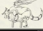 4_legs animal_genitalia animal_penis antlers balls breeding_mount claws clenched_teeth digitigrade ears_back erection eyes_closed feral fur genitals horn male penis pivoted_ears raised_tail sheath slightly_chubby slightly_chubby_male solo tail teeth translucent twitter_logo website_logo wings garo_(artist) kinktober mythology twitter garo_(garodragon) dragon furred_dragon furred_scalie mythological_creature mythological_scalie scalie 2022 absurd_res hi_res monochrome