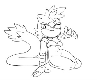 anthro bodysuit clothing female gloves half-closed_eyes handwear looking_at_viewer narrowed_eyes sitting skinsuit smile solo tail tight_clothing divadula_k idw_publishing sega sonic_the_hedgehog_(comics) sonic_the_hedgehog_(idw) sonic_the_hedgehog_(series) tangle_the_lemur lemur mammal primate ring-tailed_lemur strepsirrhine hi_res line_art monochrome