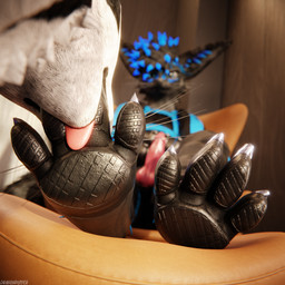 animal_genitalia animal_penis anthro anthro_on_anthro balls biped black_body black_boots black_clothing black_footwear black_fur black_shoes blue_body blue_fur blue_penis bodily_fluids boots bottomwear canine_genitalia canine_penis chair claws clothed clothing cum cum_dripping_from_penis cum_on_penis depth_of_field dominant duo erection feet foot_fetish foot_in_mouth foot_play footrest footwear fur furniture genital_fluids genitals gloves goth_boots grey_body grey_fur hair hand_on_penis handwear hindpaw inside jacket kneeling kneeling_on_ground knot leather leather_boots leather_chair leather_clothing leather_footwear legwear licking licking_boots licking_shoe living_room male male/male masturbation multicolored_body nude on_chair on_ground open_mouth orgasm pants paws penis reflection sex shoe_in_mouth shoes shoes_on sitting sitting_on_chair slim slim_anthro slim_male slim_sub smile submissive submissive_male tail tongue tongue_out topwear torture white_body white_fur dragonplayer btasnipez dragonplayer_(character) canid canine canis fox hybrid jex mammal rexouium 1:1 3d_(artwork) absurd_res blender_(artwork) blender_cycles_(artwork) digital_media_(artwork) hi_res