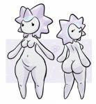 anthro anthrofied big_butt black_eyes breasts butt dot_eyes eyelashes female ice ice_hair larva mouthless non-mammal_breasts nude short_stack simple_background simple_eyes solo thick_thighs white_body wide_hips mdjoe nintendo pokemon arthropod generation_8_pokemon insect lepidopteran pokemon_(species) snom 2019 digital_media_(artwork) hi_res