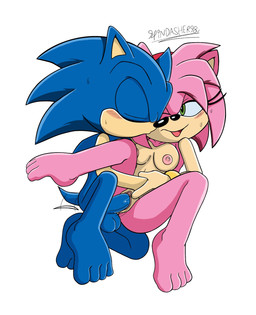 anthro balls blue_body blush bodily_fluids breasts clitoris duo eyes_closed feet female genital_fluids genitals green_eyes kissing_cheek male male/female nipples nude nude_anthro one_eye_closed penetration penile penile_penetration penis penis_in_vagina pink_body raised_leg sex simple_background spread_legs spreading tail tail_motion tailwag toes vaginal vaginal_fluids vaginal_penetration vulva white_background spindasher98 sega sonic_the_hedgehog_(series) amy_rose sonic_the_hedgehog eulipotyphlan hedgehog mammal hi_res