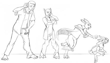 anthro barefoot base_one_layout basic_sequence biped bottomless bottomwear breasts butt clothed clothing falling feet female four_frame_image four_frame_sequence gender_transformation genitals hair human_to_anthro linear_sequence male mtf_transformation one_row_layout open_mouth pants scared shirt short_hair shrinking simple_background size_transformation solo species_transformation standing surprised tf_into_fictional_character topwear transformation transformation_sequence vulva white_background tf-sential disney zootopia judy_hopps human lagomorph leporid mammal rabbit 2017 monochrome sequence