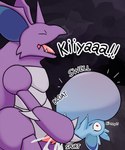 big_penis bodily_fluids cum cum_inflation cum_inside duo evolutionary_family female feral fleshlight_position genital_fluids genitals inflation male male/female penetration penis size_difference tears vaginal vaginal_penetration otherthatguy nintendo pokemon generation_1_pokemon nidoking nidoran nidoran♀ pokemon_(species) absurd_res hi_res