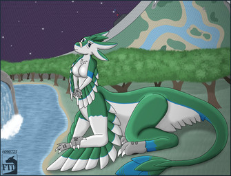 3_fingers 4_arms 4_ears 4_wings 6_limbs bandage bandage_on_face bandage_on_nose bandage_only big_breasts biped bipedal_taur blue_body blue_feathers blue_tail_tip blue_tail_tuft breasts claws cosmic_background dipstick_tail feather_hair feathered_wings feathers featureless_breasts feet female female_taur fingers forest forest_background garden green_body green_ears green_feathers green_hair green_tail green_wings grey_body grey_feathers grey_feet grey_hands grey_scutes hair hand_on_arm hands_together looking_up markings multi_arm multi_ear multi_limb multi_wing nature nature_background non-mammal_breasts nude nude_female nude_taur on_ground plant pond pseudo_hair ring_space_station ring_world scuted_feet scuted_hands scutes sitting sky solo space space_background space_station star starry_sky tail tail_markings tail_tuft tree tuft water waterfall white_body white_breasts white_claws white_ears white_feathers white_wings winged_arms wings world_ring frostytd156 evergreen_(frostytd156) avali avali_taur avian avian_taur taur hi_res shaded female_(lore)