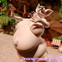 anthro areola belly big_belly big_breasts breasts butt detailed_background ear_piercing ear_ring eyelashes eyeshadow female freckled_breasts freckled_legs freckled_shoulders freckled_thighs freckles hair half-closed_eyes huge_breasts long_eyelashes looking_at_viewer makeup narrowed_eyes navel nipple_dip nipples nude open_mouth outie_navel piercing pregnant pregnant_anthro pregnant_female purple_eyeshadow ring_piercing smile solo tail thick_thighs white_body anonymousfm warfaremachine_(modeler) mayternity shadow_hands_challenge officer_flint_(foresttherotten) warfare_flint mammal murid murine rat rodent 1:1 3d_(artwork) digital_media_(artwork) hi_res