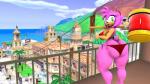 anthro anthrofied big_breasts big_butt bikini breasts building butt clothing cloud day delfino_plaza detailed_background female hammer house isle_delfino melee_weapon outside piko_piko_hammer sea sky solo swimwear text thick_thighs tools two-piece_swimsuit water weapon wide_hips kabalmystic tahlian mario_bros nintendo sega sonic_the_hedgehog_(series) super_mario_sunshine amy_rose eulipotyphlan hedgehog mammal pianta_(super_mario_sunshine) 16:9 2016 3d_(artwork) crossover digital_media_(artwork) hi_res url widescreen