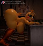 areola big_butt blush blush_stickers breasts butt feathers female hanging_breasts looking_at_viewer machine nipples non-mammal_breasts orange_areola orange_body orange_nipples solo tail tail_feathers text thick_thighs yellow_body feversfm five_nights_at_freddy's five_nights_at_freddy's_2 scottgames lovetaste_chica toy_chica_(fnaf) animal_humanoid animatronic avian avian_humanoid bird bird_humanoid chicken_humanoid galliform galliform_humanoid humanoid robot 2024 3d_(artwork) digital_media_(artwork) hi_res url