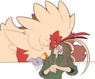 anthro blaziken blue_eyes blush clothing dorian-bc duo feathers feather_tuft female green_clothing green_topwear human larger_female looking_at_another male mammal multicolored_feathers nintendo orange_sclera pokémon pokémon_(species) red_feathers simple_background size_difference tan_feathers topwear tuft video_games white_background yellow_feathers
Rating: Safe
Score: 7
User: laranja
Date: May 20, 2019 anthro blaziken blue_eyes blush clothing dorian-bc duo feathers feather_tuft female green_clothing green_topwear human larger_female looking_at_another male mammal multicolored_feathers nintendo orange_sclera pokémon pokémon_(species) red_feathers simple_background size_difference tan_feathers topwear tuft video_games white_background yellow_feathers
Rating: Safe
Score: 7
User: laranja
Date: May 20, 2019
