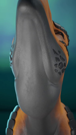 abdominal_bulge animal_genitalia animal_penis aroused aroused_pred belly bodily_fluids cum cum_drip dripping feral feral_pred genital_fluids genitals green_eyes knot knotted_penis male mouth_shot neck_bulge open_mouth oral_vore orange_body orange_scales penis precum precum_drip saliva saliva_on_tongue saliva_string scales solo sound_effects swallowing throbbing throbbing_penis tongue vore nullart sound_warning jinnoaka_(modeler) dinosaur dromaeosaurid interceptor prehistoric_species reptile saurischian scalie theropod velociraptor 3d_(artwork) 3d_animation 9:16 animated digital_media_(artwork) hi_res high_framerate short_playtime sound video