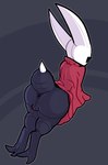 3_toes anthro anus arthropod_abdomen arthropod_abdomen_genitalia arthropod_abdomen_pussy bottomless butt clothed clothing feet female genitals horn pussy robe solo stinger toes trufzn hollow_knight team_cherry hornet_(hollow_knight) arthropod insect