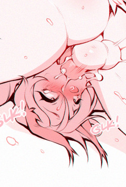 blush blush_lines bodily_fluids cum cum_in_mouth cum_inside duo genital_fluids glk irrumatio male male/male oral penile penis_in_mouth sex frenky_hw emmerich_(evkenn) kai_(frenky_hw) felid feline lynx mammal cropped