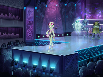 antennae_(anatomy) beauty_pageant blue_body blue_eyes cameraman clothing crowd_scene crystal female green_body green_eyes green_skin group jewelry lights looking_at_another looking_back looking_back_at_another male pink_eyes pink_teeth planet_jacker pose size_difference slim smaller_female stage stage_lights swimwear teeth orbis invader_zim nickelodeon background_character invader_tenn alien crystal_creature elemental_creature humanoid irken meekrob mineral_fauna vortian absurd_res hi_res