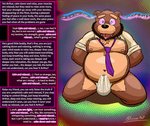 2020 anthro arthurpup arthurpup_(character) bdsm bear beard belly big_belly black_nose bodily_fluids brainwashing bulge captured clothed clothing detailed_bulge dialogue digital_drawing_(artwork) digital_media_(artwork) drooling english_text erection erection_under_clothing facial_hair genital_outline hypnosis jockstrap kidnapping male mammal mind_control necktie nipples offscreen_character open_mouth overweight overweight_anthro overweight_male penis_outline saliva smile solo spiral_eyes tenting text toony underwear