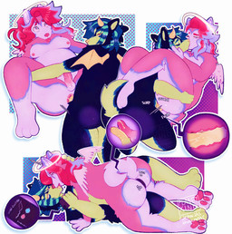 anal anal_penetration anthro anthro_on_anthro anus bodily_fluids buttplug cum cum_in_ass cum_inside duo frottage genital_fluids nipples penetration penile penises_touching plug_(sex_toy) sex sex_toy vibrator planet_kind anahighnm_(planet_kind) melody_(planet_kind) alaskan_malamute canid canine canis domestic_dog husky mammal nordic_sled_dog spitz hi_res