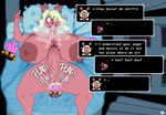 abdominal_bulge accessory anthro areola bed big_areola big_breasts bracelet breasts cock_ring contact_onomatopoeia dark_areola dialogue dialogue_box disembodied_hand disembodied_penis duo emanata female female_focus from_front_position furniture genitals gynomorph huge_areola huge_breasts impact_onomatopoeia intersex intersex/female jewelry lying male motion_lines nipples on_back on_bed onomatopoeia penetration penis penis_accessory penis_jewelry plap questionable_consent solo_focus sound_effects spiked_bracelet spiked_cock_ring spikes text text_box thick_thighs vaginal vaginal_penetration mskelet0nart deltarune undertale_(series) noelle_holiday susie_(deltarune) deer lizard mammal reptile scalie absurd_res english_text hi_res
