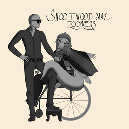 5_fingers accessory anthro bald belt big_tail clothing collared_shirt disability dress_shirt duo eyelashes eyes_closed eyewear female fingers freckled_face freckles hair headband long_hair long_tail male male/female male_human paraplegic shirt sitting snout stubble sunglasses tail topwear vehicle wheelchair purplekatsnek cavemanon_studios fleetwood_mac i_wani_hug_that_gator rumours_(fleetwood_mac) inco_(iwhtg) olivia_halford baryonyx dinosaur human mammal prehistoric_species reptile saurischian scalie spinosaurid theropod 1:1 2024 album_cover black_and_white cover monochrome