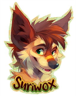 black_nose brown_hair fur hair open_mouth smile tan_body tan_fur teeth tongue jeniak canid canine fox mammal 2015 digital_media_(artwork)