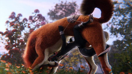 anthro anthro_on_feral belly_riding bestiality bodily_fluids bound drooling female feral genitals knot male open_mouth penis saliva salliviya slad vore shinyumbra canid canine deer kobold mammal maned_wolf scalie 16:9 3d_(artwork) 4k absurd_res digital_media_(artwork) hi_res widescreen
